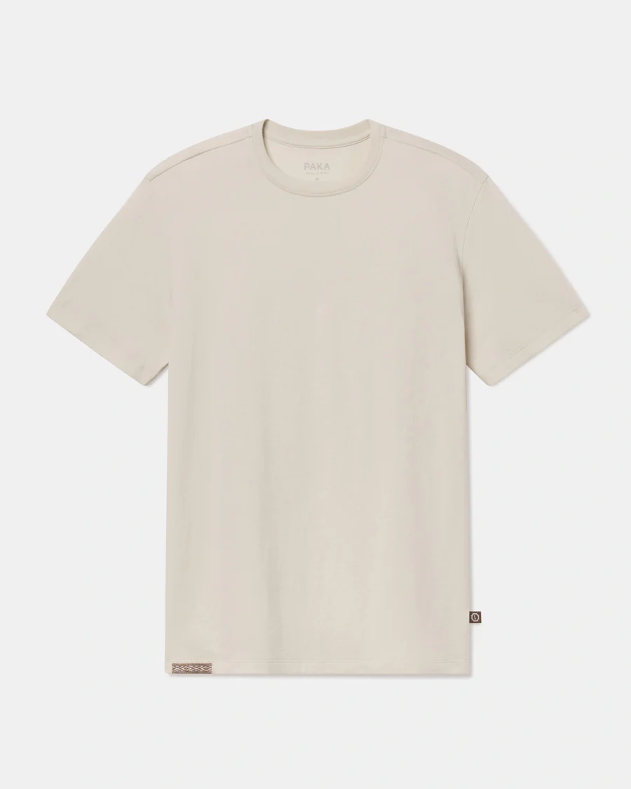 Men’s Essential Tee – Alpaca & Pima Cotton T