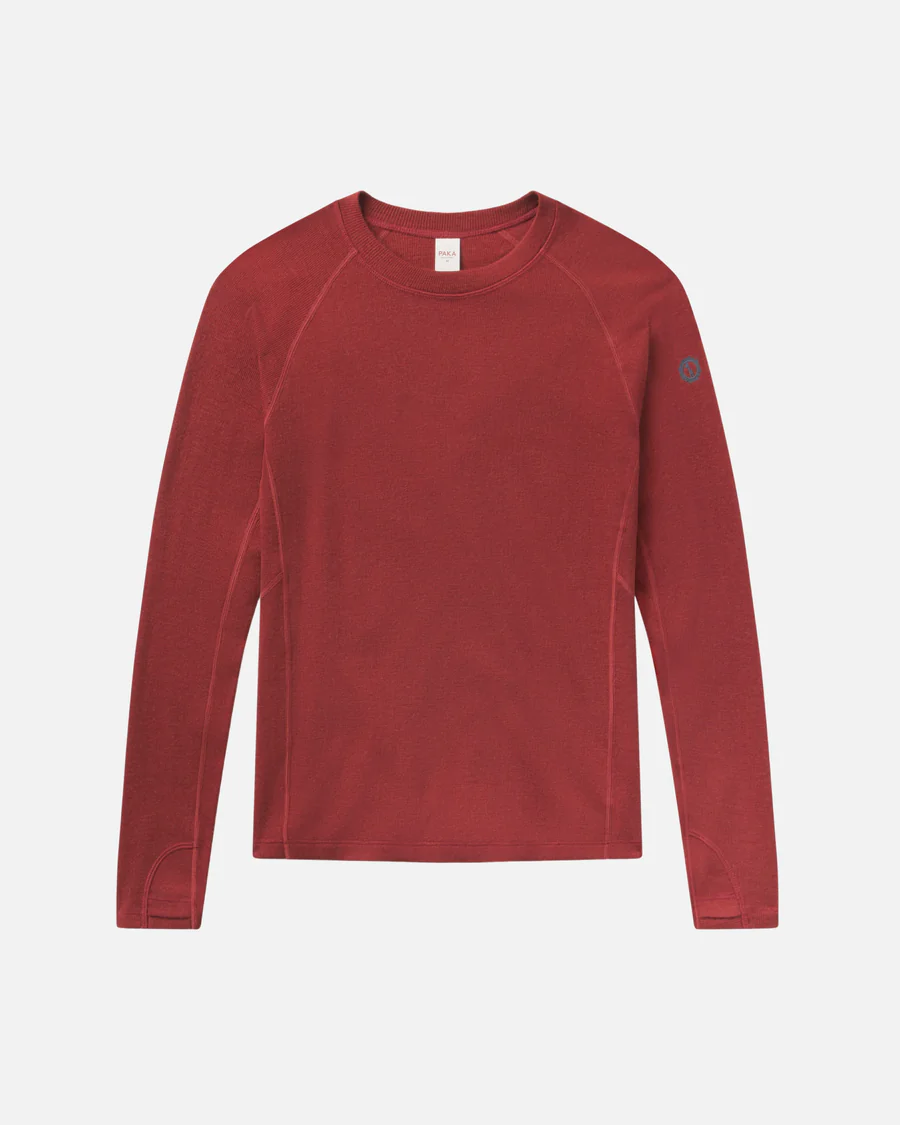 Men’s Thermal Crew Alpaca Wool Baselayer Top