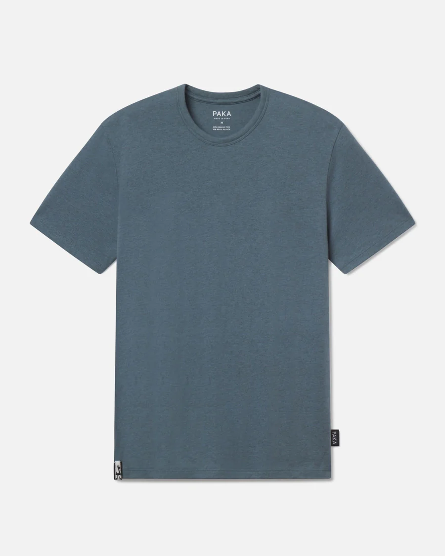 Men’s Tee | Royal Alpaca and Organic Cotton