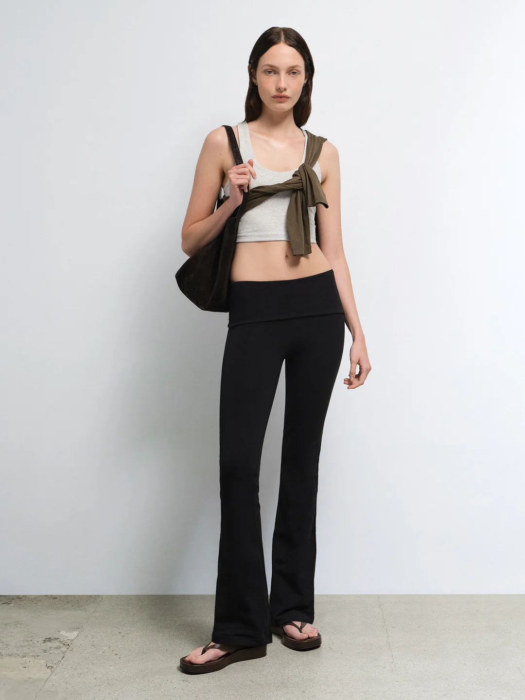 Organic Stretch Foldover Pant