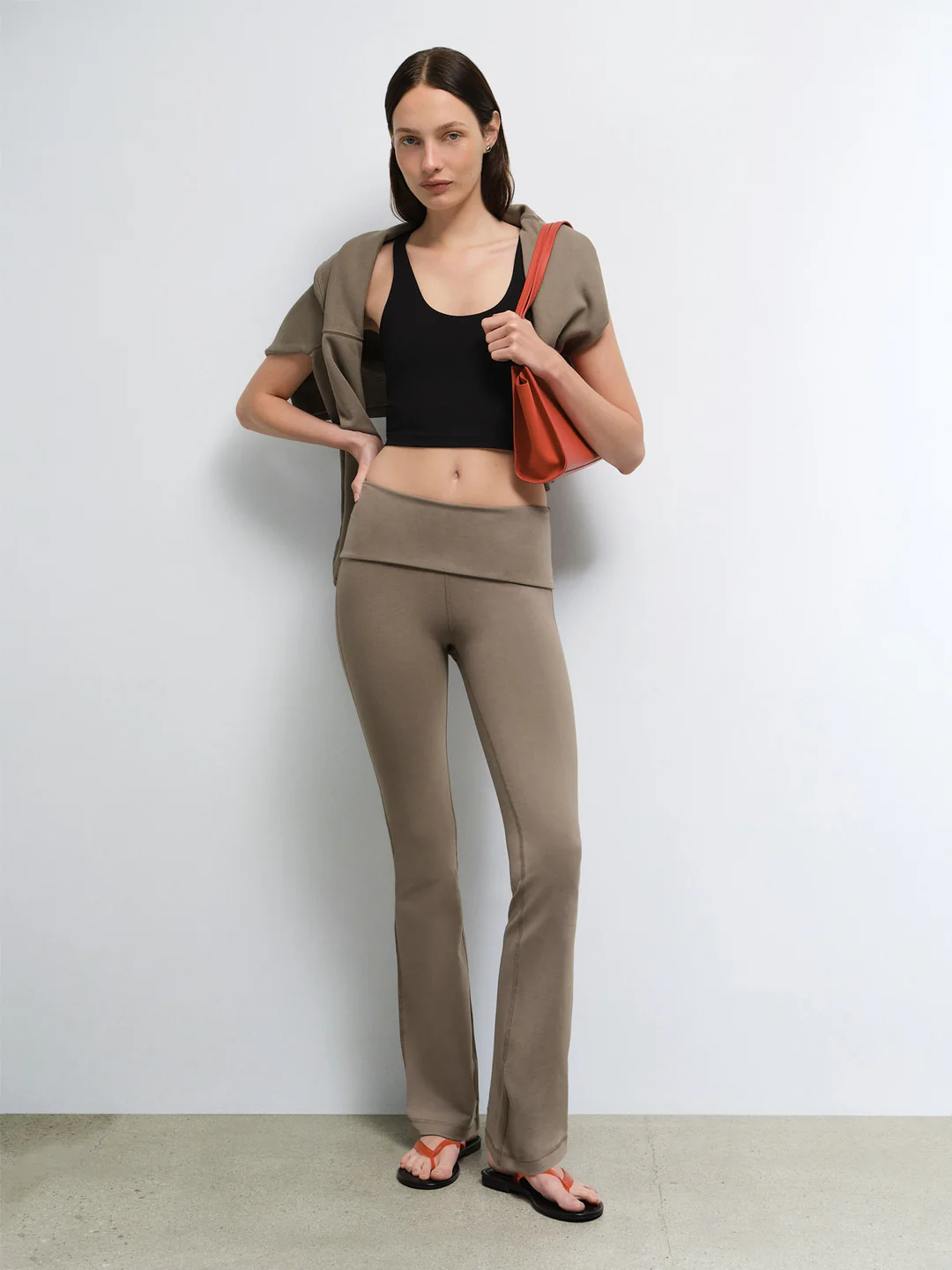 Organic Stretch Foldover Pant