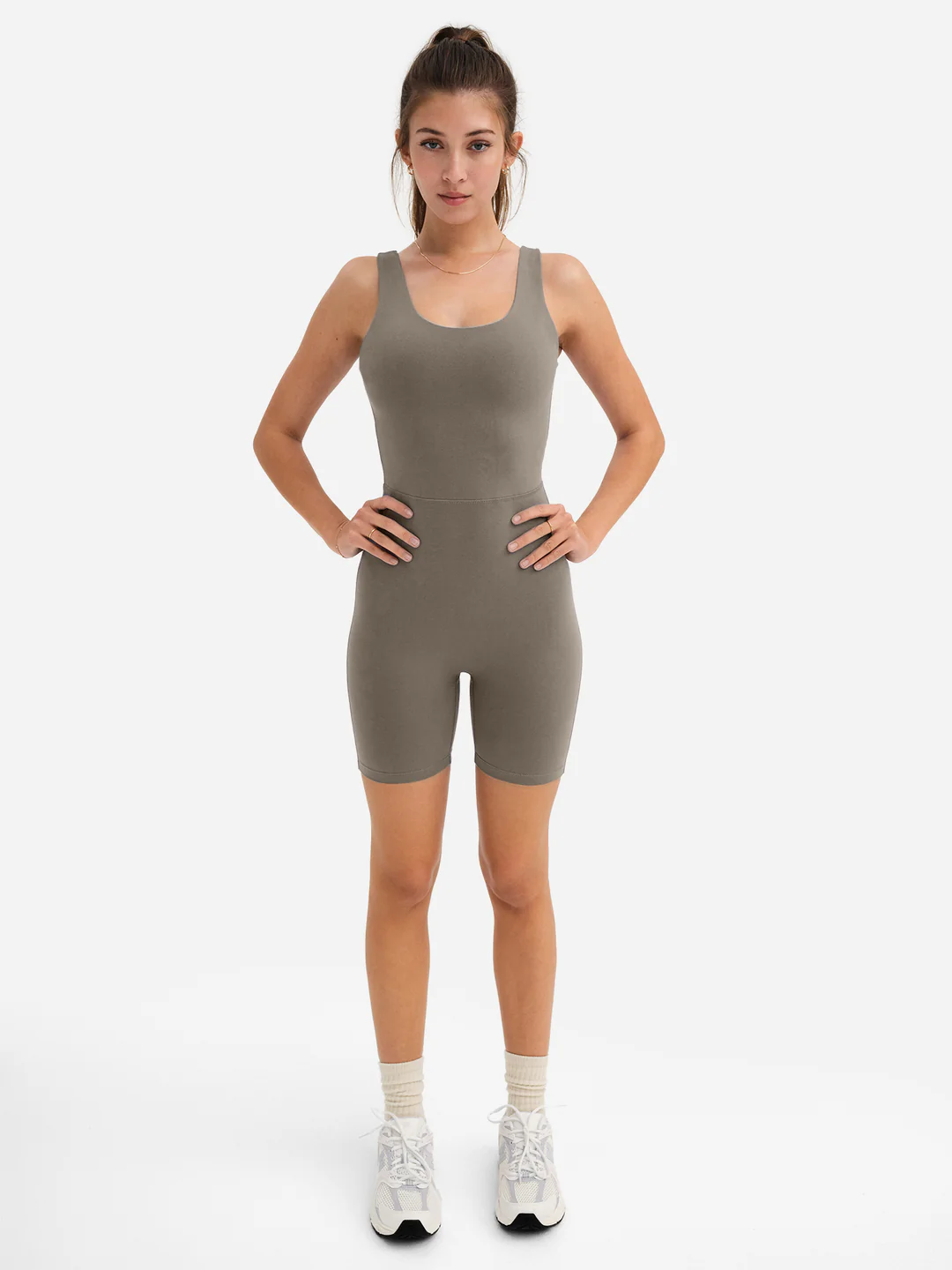 Organic Stretch Contrast Unitard